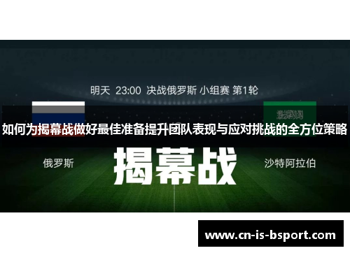 如何为揭幕战做好最佳准备提升团队表现与应对挑战的全方位策略